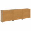 vidaXL Sideboards 3 pcs Artisan-Eiche 70 x 35,5 x 67,5 cm