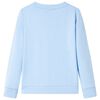 Kinder-Sweatshirt Hellblau 104