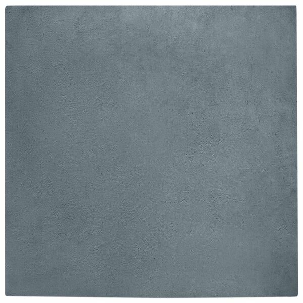 vidaXL Kunstfell Hasen Teppich Olite Anthrazit 240 x 240 cm Polyester