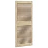 vidaXL Schrankt&uuml;r Natur 140,5 x 2,1 x 59,5 cm Massives Kiefernholz
