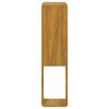vidaXL Wand-Badschrank 25x25x100 cm Massivholz Teak