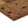 vidaXL Regalbrett 4 pcs Braun 100 x 20 x 1.5 cm Holzwerkstoff