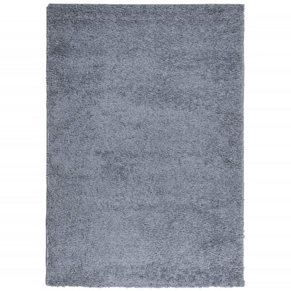 vidaXL Shaggy-Teppich PAMPLONA Hochflor Modern Blau 120x170 cm