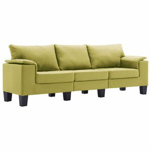 vidaXL Sofa Gr&uuml;n Stoff