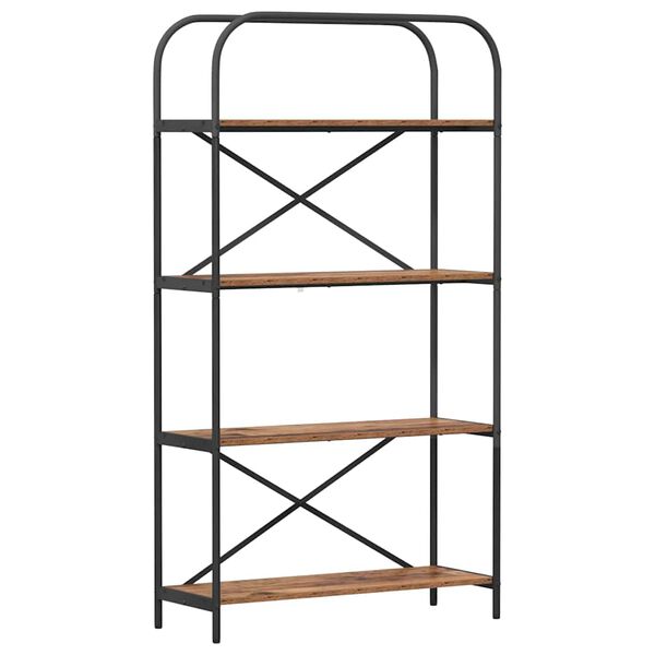 vidaXL B&uuml;cherregal Altholz 80 x 30 x 146 cm Holzwerkstoff