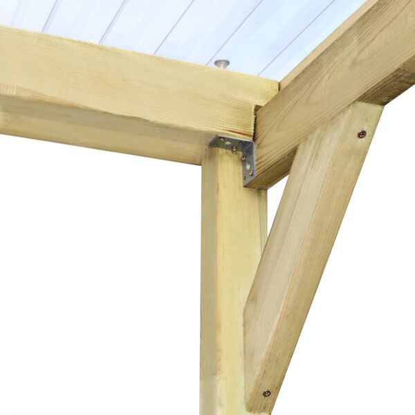 vidaXL Holz-Gartenschuppen Feuerholz-Unterstand 2 x 2 x 2 m