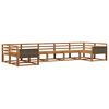 vidaXL Outdoor-Sofagarnitur 7 pcs Natur Massivholz Akazie
