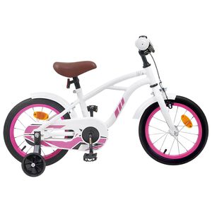 vidaXL Kinderfahrrad 12 Zoll f&uuml;r 2-4 Jahre alt Wei&szlig;