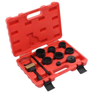 vidaXL L&auml;ngslenkerbuchsen-Werkzeug-Set BMW Hinterachse E87-90-93/M3