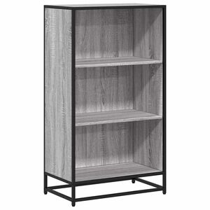 vidaXL B&uuml;cherregal Grau Sonoma 60x35x107,5 cm Holzwerkstoff