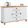 vidaXL Sideboard ASKIM 133,5 x 40 x 79 cm Massivholz Kiefer