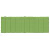 vidaXL Sonnenliegen-Auflage Melange Gr&uuml;n 186x58x4 cm Stoff