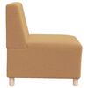 vidaXL Modulares Armfreies Sofa 3 pcs Beige 55 x 74 x 82 cm