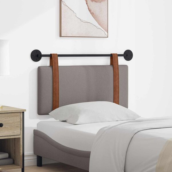 vidaXL H&auml;ngevorderseite Wandmontiert Taupe 90 x 55 x 5 cm Antikes PU