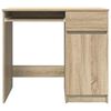 vidaXL Schreibtisch Sonoma-Eiche 86x49x76 cm Holzwerkstoff