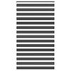 vidaXL Doppelrollo Schwarz 130x230 cm Stoffbreite 125,9 cm Polyester