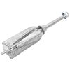 vidaXL Klappanker Silber 12 kg Feuerverzinktes Gusseisen