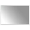 vidaXL LED-Badezimmerspiegel Transparent 60 x 40 cm Geh&auml;rtetes Glas
