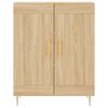 vidaXL Highboard Sonoma-Eiche 69,5x34x180 cm Holzwerkstoff