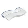 vidaXL Memory-Schaum-Matratze 100x200x17 cm Weich Wei&szlig;