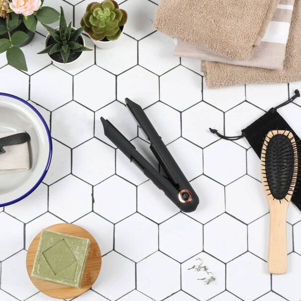 Livoo Mini-Haargl&auml;tter Kabellos Schwarz