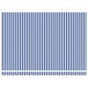vidaXL Einziehbare Markise Blau und Wei&szlig; 400 x 300 cm