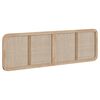 vidaXL Kopfteil mit Kopfteil Natur 180 x 55 x 3 cm Rattan