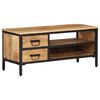 vidaXL TV-Schrank 90x35x40 cm Massivholz Mango