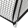 vidaXL Baseball-Schlagk&auml;fig Schwarz 500x400x250 cm Polyester