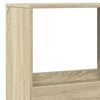 vidaXL Raumteiler Sonoma-Eiche 100x33x175 cm Holzwerkstoff