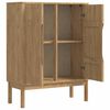 vidaXL Sideboard FLORO Wachsbraun 70 x 30 x 70,5 cm Massivholz Kiefer