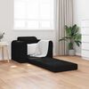 vidaXL Schlafsofa Schwarz 98 x 71 x 83 cm Stoff