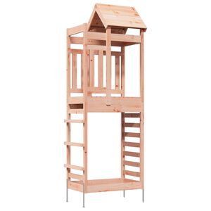 vidaXL Spielturm Braun 52,5 x 85 x 238 cm Massives Douglasienholz