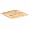 vidaXL Tischplatte Massivholz Mango 25-27 mm 80x80 cm