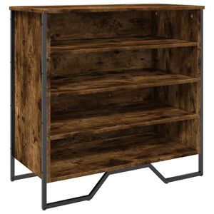 vidaXL Schuhregal R&auml;uchereiche 80x38x78 cm Holzwerkstoff