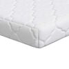 vidaXL Matratze Wei&szlig; 70 x 140 cm Jacquard-Stoff