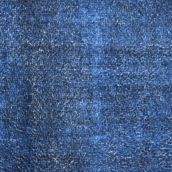 vidaXL Teppich Waschbar Faltbar Marineblau 140x200 cm Polyester