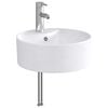 vidaXL Waschbecken f&uuml;rs Badezimmer Chrom 40,5 x 40,5 x 15 cm Metall