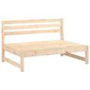 vidaXL 5-tlg. Garten-Lounge-Set Massivholz Kiefer