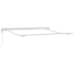 vidaXL Markisenrahmen Wei&szlig; 300 x 250 cm Aluminium