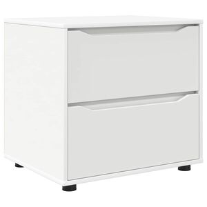 vidaXL Aufbewahrungsschrank Wei&szlig; 60 x 48 x 57 cm Holzwerkstoff
