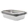 vidaXL Gastronormbeh&auml;lter 4 Stk. GN 1/1 100 mm Edelstahl