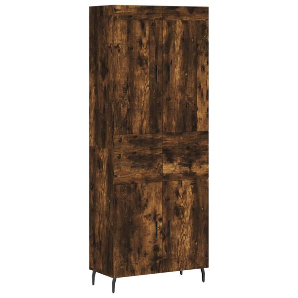 vidaXL Highboard R&auml;uchereiche 69,5x34x180 cm Holzwerkstoff