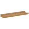 vidaXL Wandregal mit Regal 4 pcs Braun 40 x 9 x 3 cm Holzwerkstoff