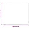 vidaXL Transparente Plane mit &Ouml;sen 10x12 m Polyethylen