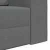 vidaXL Schlafsofa Dunkelgrau 245 x 78 x 77 cm Stoff
