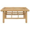 vidaXL Gartentisch 65x55x30 cm Bambus