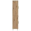 vidaXL Highboard mit Schubladen 2 pcs Artisan-Eiche Holzwerkstoff