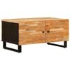 vidaXL Couchtisch Braun 80 x 50 x 40 cm Massivholz Mango