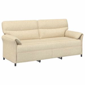 vidaXL Sofa 100% Polyester, Metallrahmen, MDF, Sperrholz